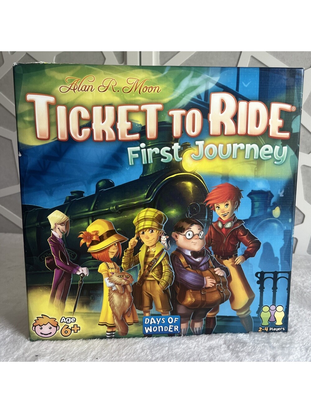 TICKET TO RIDE FIRST JOURNEY Alan R. Moon Days of Wonder Complete Game